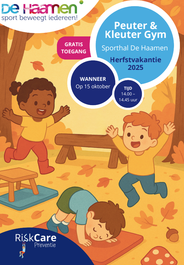 Herfstvakantie Peuter & Kleuter Gym