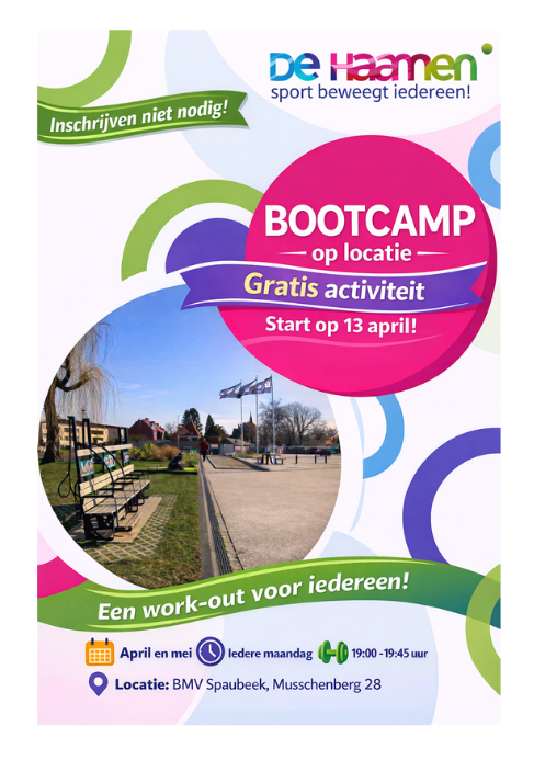 BOOTCAMP op locatie!